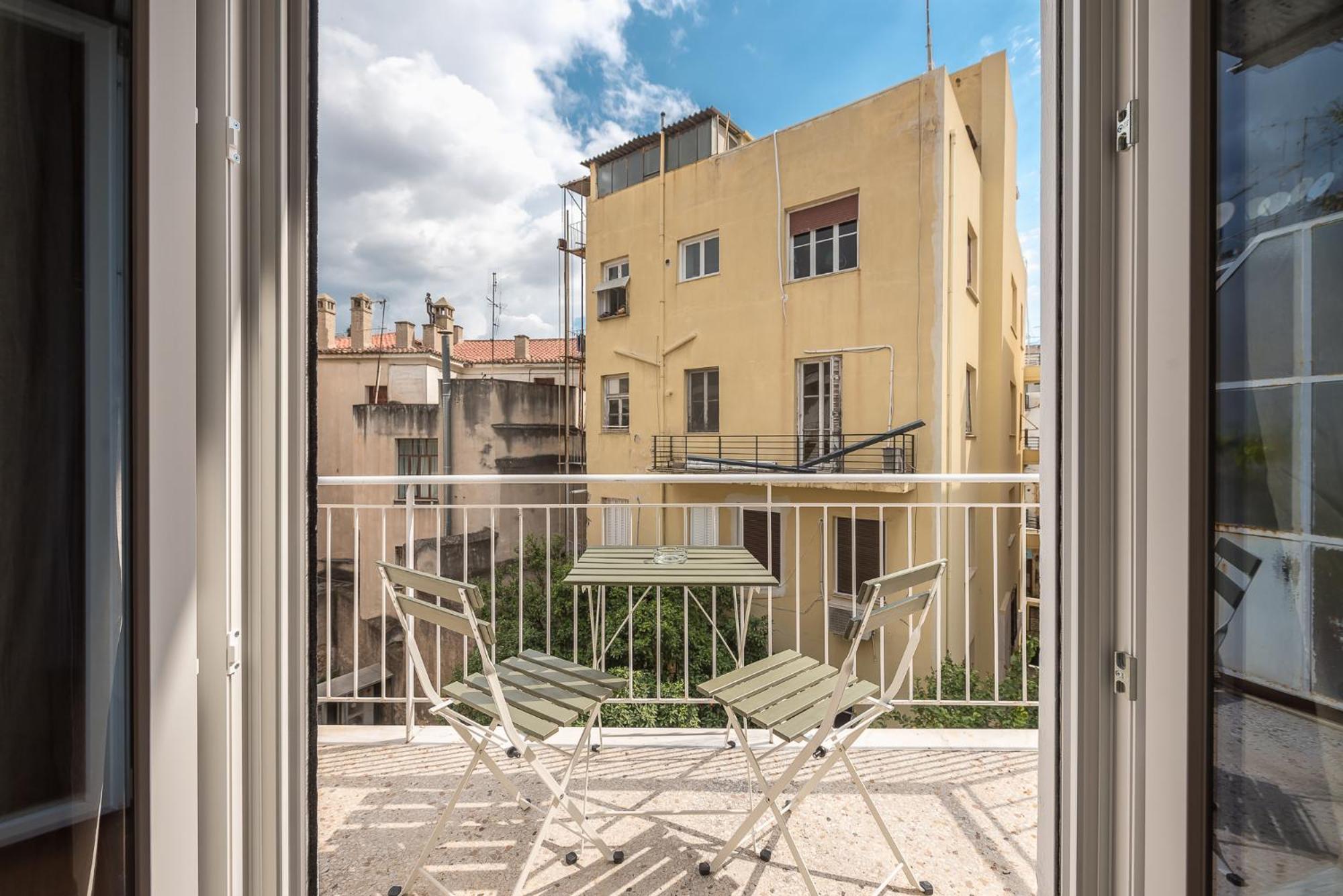 Studio Under Acropolis Rock Athen Exterior foto